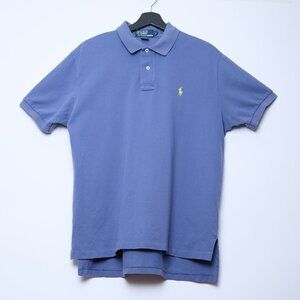 Polo Ralph Lauren Shirt Classic Timeless Preppy Blue Medium